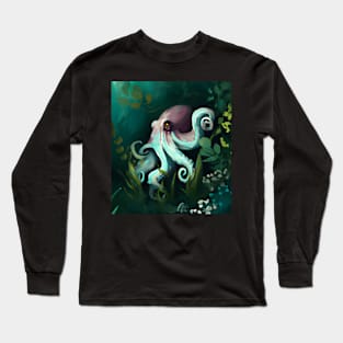 Olivia Octopus Long Sleeve T-Shirt